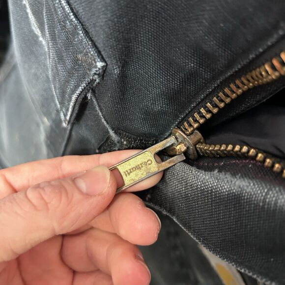 Vintage Carhartt Quilted Artic Jacket “Black” C03 BLK - Picture 11 of 14